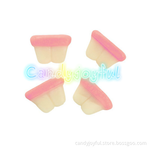 2017 Vat19 gummy worm Vitamin Gummies Teeth shaped Gummy Candy